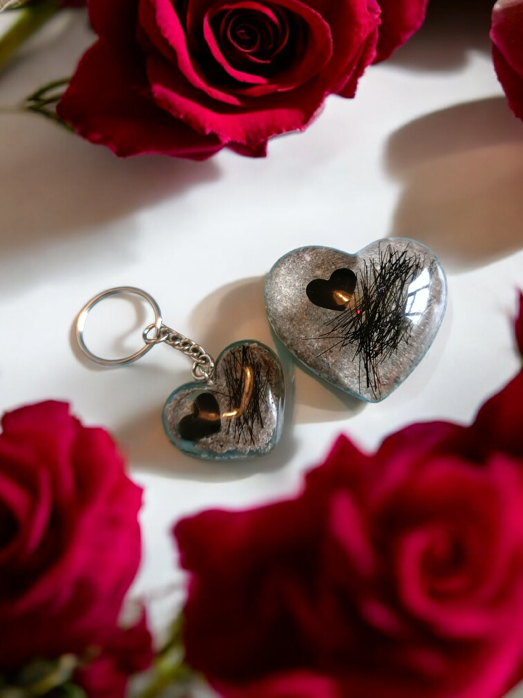 Pet Memorial Heart Keepsake & Keyring