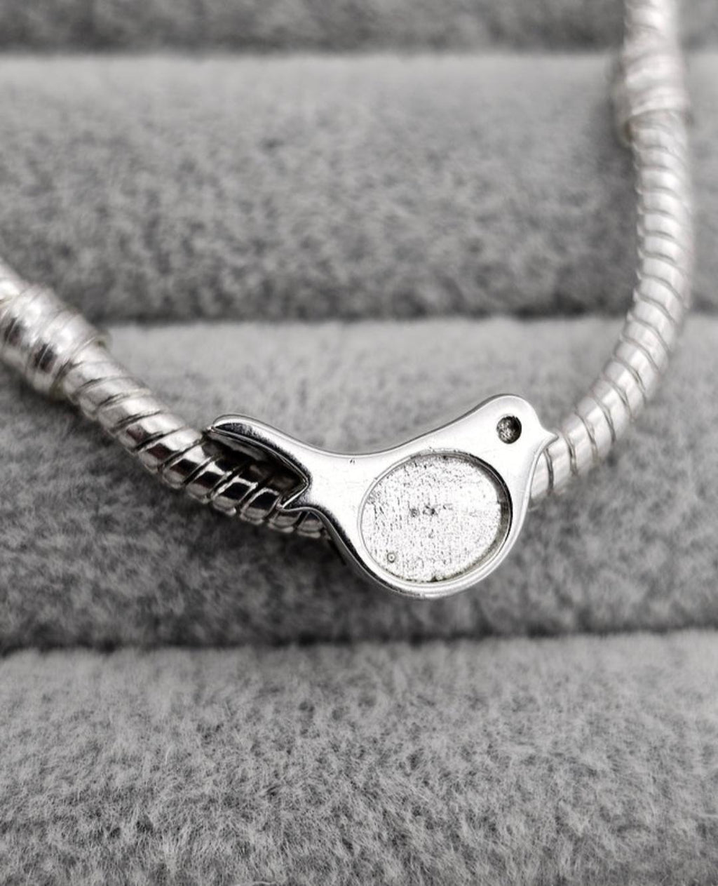 925 Silver Robin Memorial Charm – Ashes Inclusion Jewellery