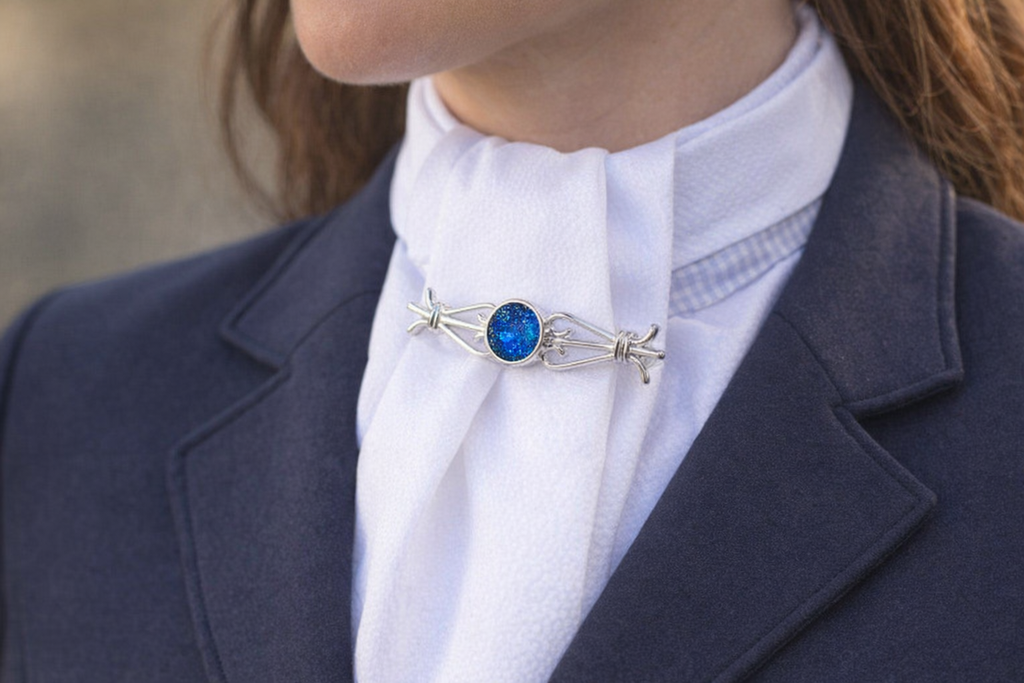 Memorial Brooch with Ashes and/or Hair