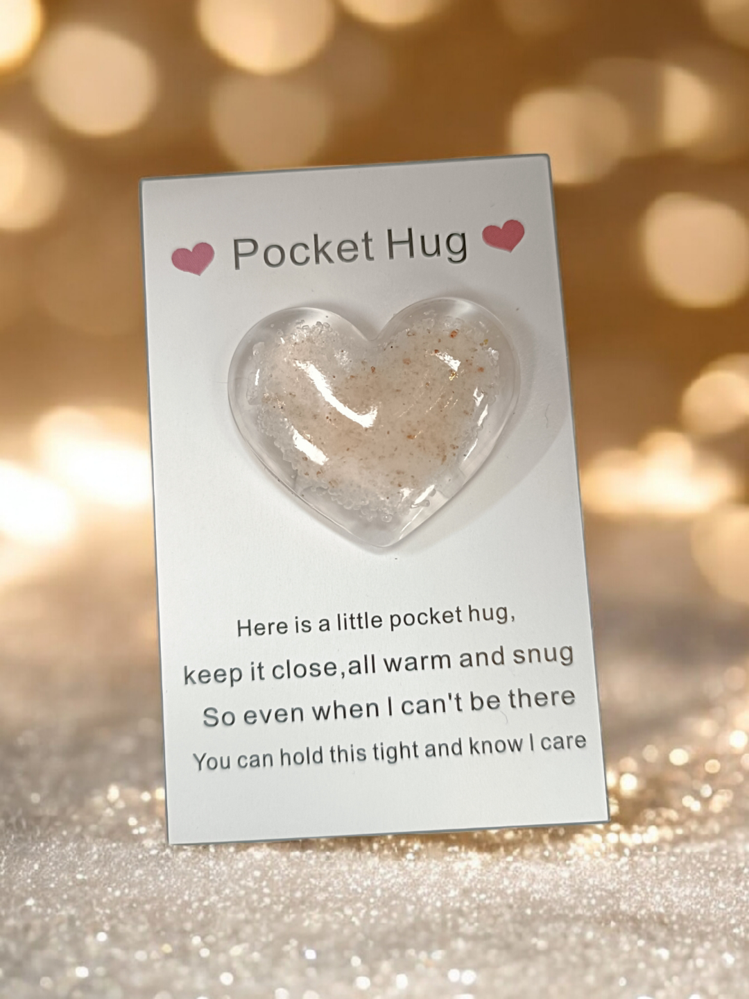 Pocket Hug – Resin Heart or Paw with Ashes